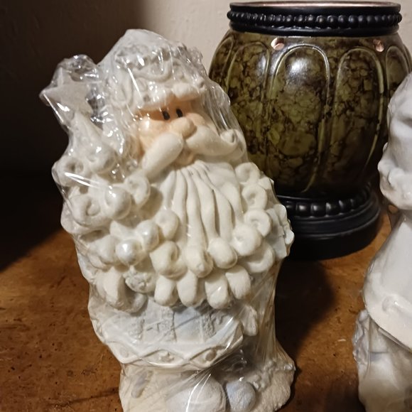 Vintage Joelson Industries, Resin Bobble Santa and Snowman - Picture 7 of 13